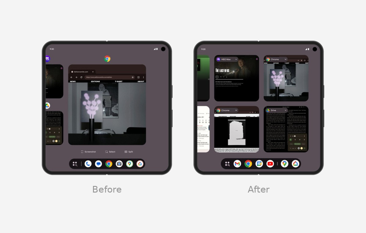 Users wanted to see more apps at once